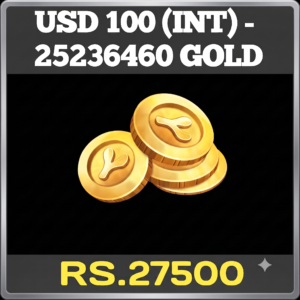 USD 100 (INT) - 25236460 Golds